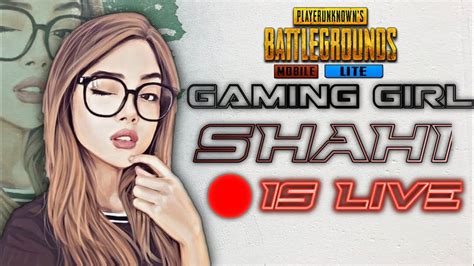 Pubg Lite Girl Live Stream Join With Team Code Girl Gamer Live