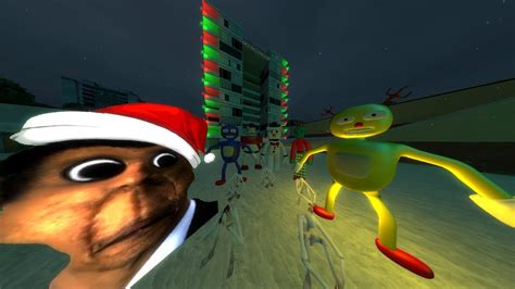 D Nextbot Christmas Obunga Scp Nextbot Chasing Youtube