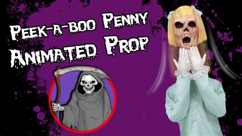 Peek A Boo Penny Animated Prop Spirit Halloween Youtube