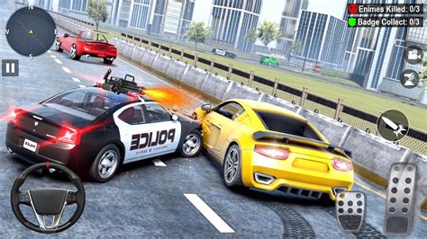 Police Death Race Car Shooting APK for Android Download