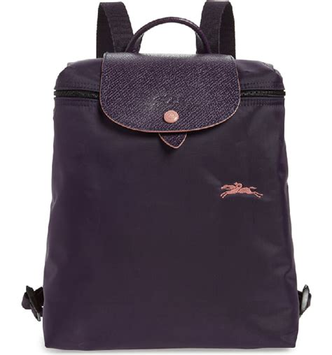 Longchamp Le Pliage Club Backpack Iucn Water