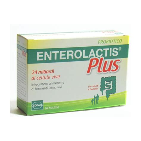 ENTEROLACTIS PLUS POLVERE INTEGRATORE ALIMENTARE DI FERMENTI LATTICI