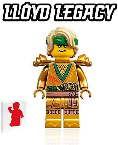 Ninjago Legacy Minifigure Lloyd Golden Ninja With Dual Swords