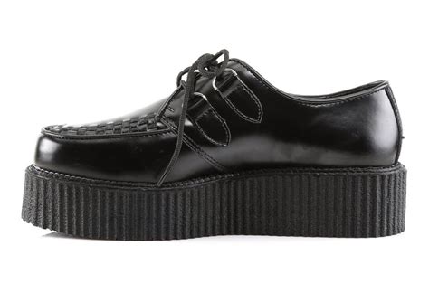 Creeper 402 Black Leather Creepers