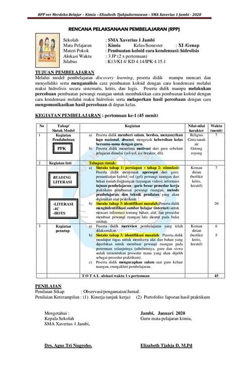 Contoh Rpp Pai Sd Kurikulum 2013 Paud Pdf Dpokchallenge