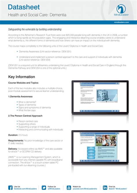 Dementia Elearning Pdf