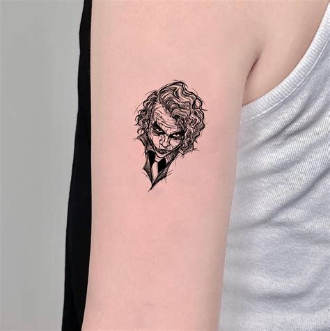 Joker Card Dark Knight Tattoo