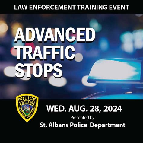 Upcoming Law Enforcement Training Events St Albans Wv Police