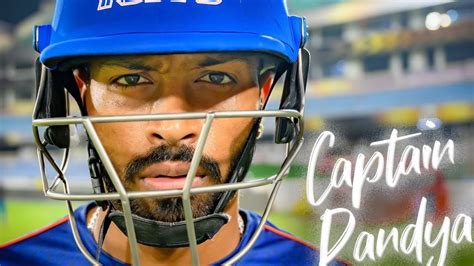 Hardik Pandya Became The New Mumbai Indians Captain See What Mumbai