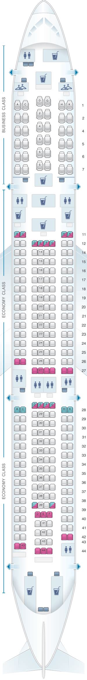 Layout Of Airbus A330 300