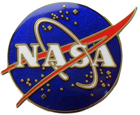 Buy NASA Vector Logo Pin Official NASA Space Program Online at ...