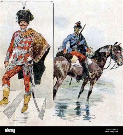 Military Austria Hungary Uniforms Late 19th Century Hungarian Stock