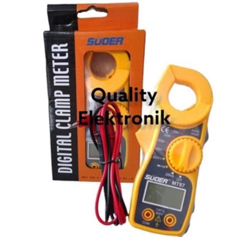 Jual DIGITAL CLAMP METER MT87 TANG AMPERE MULTIMETER ALAT UKUR TEGANGAN