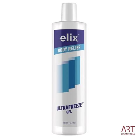 Elix BODY RELIEF ULTRAFREEZE GEL 500ml ART Kozmetika