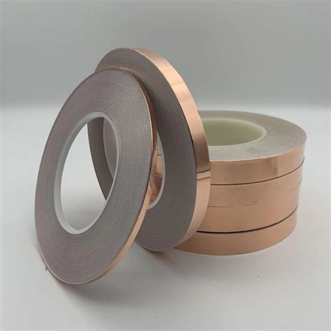 Adhesive Copper Foil Tape For Emi Shielding With Customized Thickness