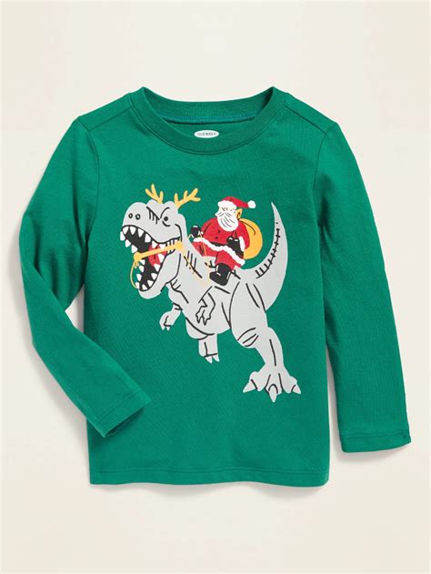 Holiday Graphic Tee For Toddler Boys Old Navy Boys Graphic Tee