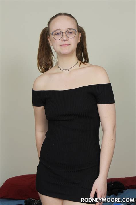 Sexy Amateur In Glasses Dolly Haze Undresses Shows Off Her Big Booty CoedCherry