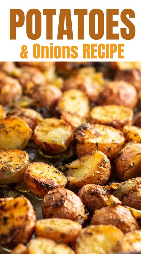 Potatoes Onions Recipe Easy Roasted Potatoes Onion Recipes