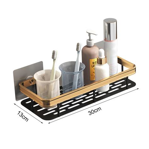 Badkamer Plank Douche Wandmontage Shampoo Opslag H Grandado