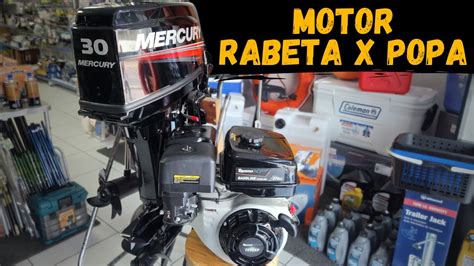 Motor Rabeta Ou Motor De Popa Qual Melhor Para Seu Barco Youtube