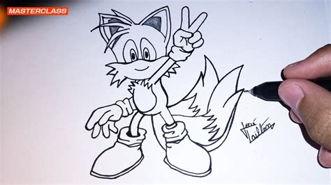 Passo A Passo Como Desenhar O Tails Youtube