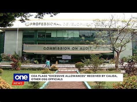 COA Flags Excessive Allowances At OSG YouTube