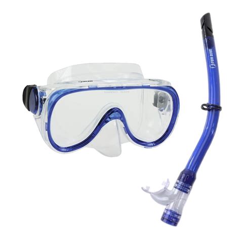 Kit B Zios Fun Dive M Scara Respirador Snorkel Infantil Para