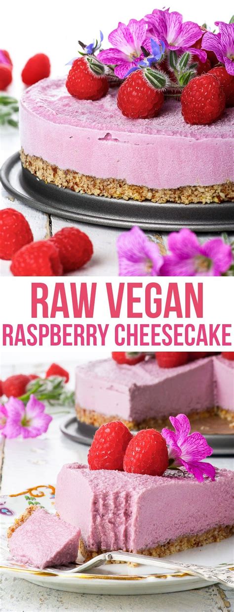 Raw Vegan Raspberry Cheesecake The Loopy Whisk Raw Vegan Cheesecake Raw Vegan Desserts Raw