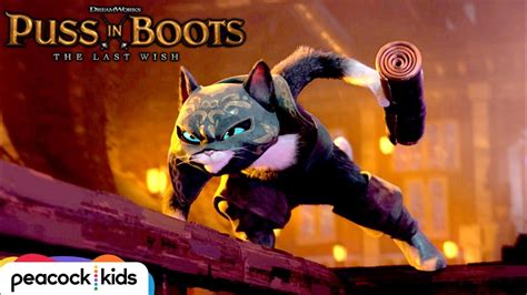 Escape The Three Bears Puss In Boots Chase Scene Puss In Boots The