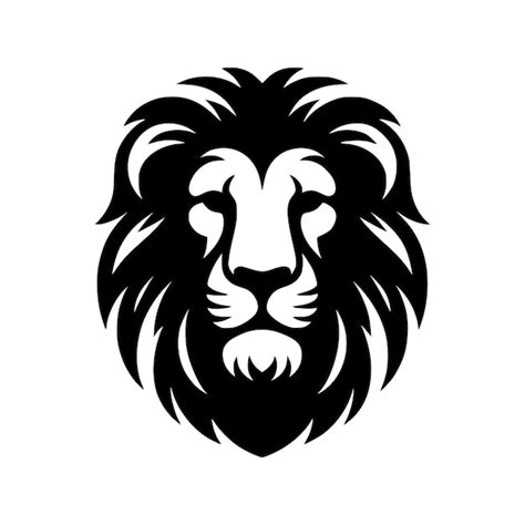 Premium Vector Lion Silhouette Head Body Vector