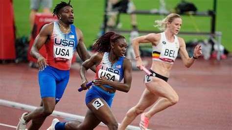 Us 4x400 Mixed Gender Relay Reinstated After Dq In Debut Of Event At