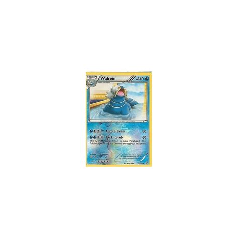 Pokemon Trading Card Game Walrein Reverse Holo Bw Dragons