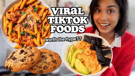 Testing Viral Tiktok Foods Is It Worth The Hype Clickfortaz Youtube