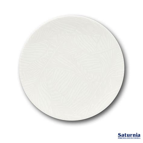 Saturnia Breath Siviglia Dinner Plate 28cm White Studio House Cyprus