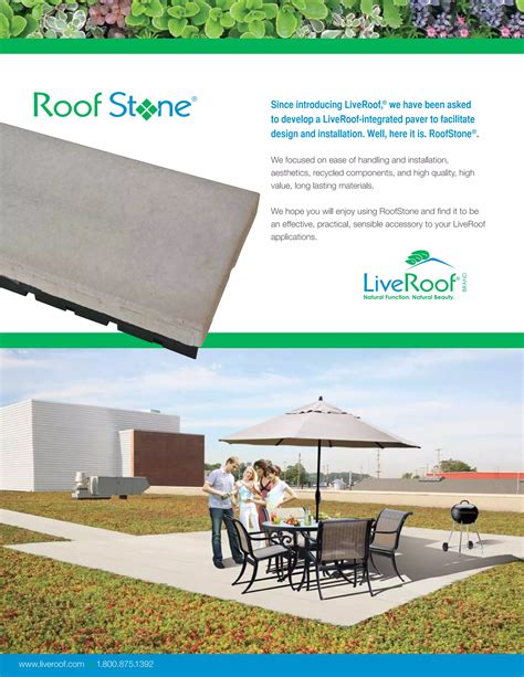 Introducing RoofStone The Integrated Paver Solution For The LiveRoof