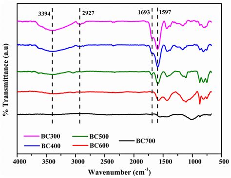 Fourier Transform Infrared Spectroscopy Ftir Of Biochar Samples Download Scientific Diagram