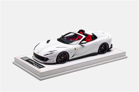 118 Ivy Ferrari 812 Gts Novitec Comes With Display Case Purple