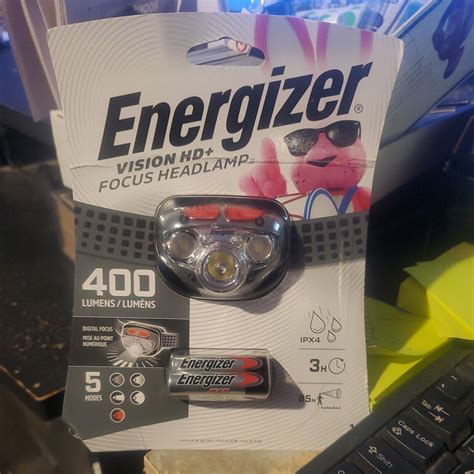 Energizer Hdd E Vision Hd Lumens Gray Led Headlight Alkaline Aaa