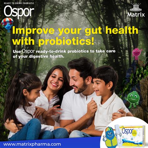 Ospor Ready To Drink Probiotic Matrix Pharma