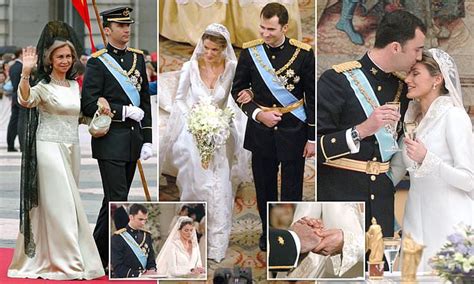 A look back at the wedding of King Felipe VI and Queen Letizia of Spain | Daily Mail Online