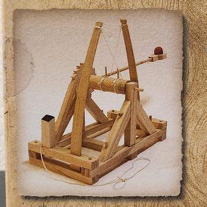 Pathfinders Toys New Wood Leonardo Da Vinci Catapult Model Craft