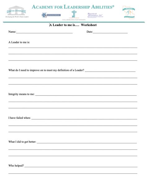 Situational Leadership Worksheet Worksheets Library