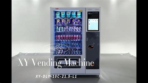 Xy Inch Touch Screen Snacks Drinks Combo Vending Machine Youtube