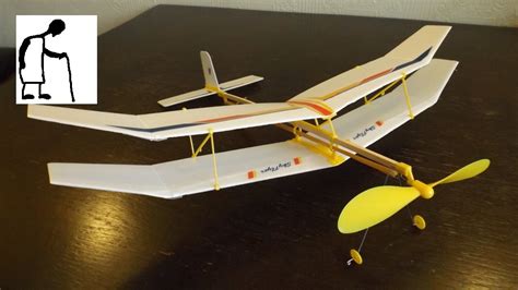 Let S Assemble A Rubber Band Powered Plane Kit YouTube