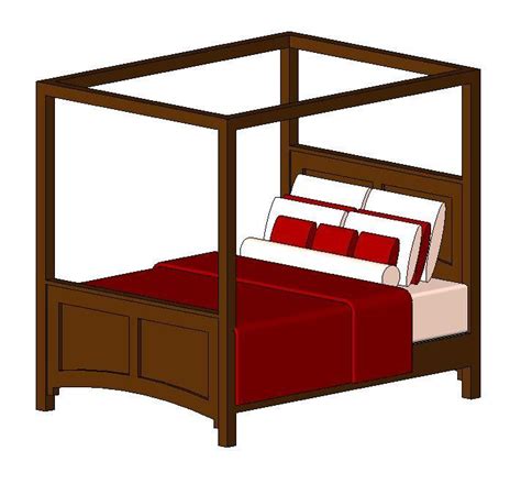 Bed 3d Dwg Model For Autocad • Designs Cad