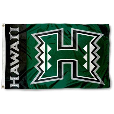 University Of Hawaii Warriors Flag University Of Hawaii Hawaii Flag