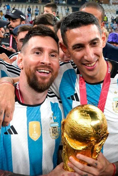 A 10 días de ser campeones del Mundo La inédita foto con Messi De