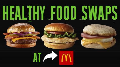 Healthiest Foods At Mcdonalds And The Worst Best Healthy Food Swaps