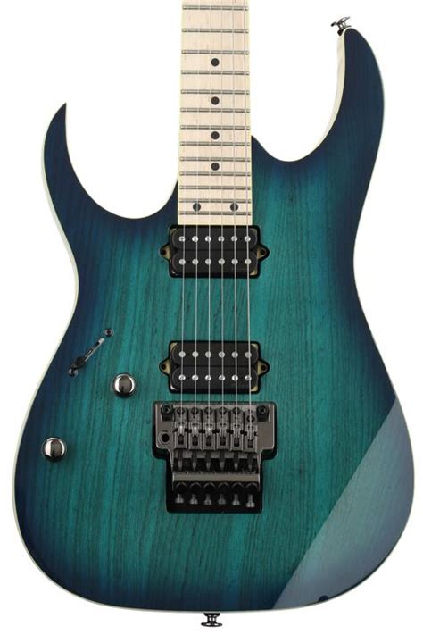 Ibanez Rg Prestige Rg652ahml Left Handed Nebula Green Burst Sweetwater