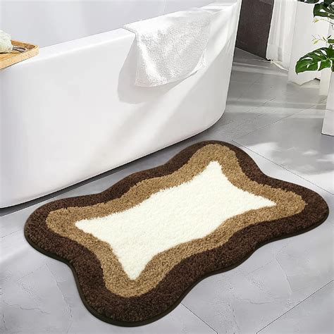 Haocoo Bathroom Rugs Non Slip Washable 18x25 Inch Extra